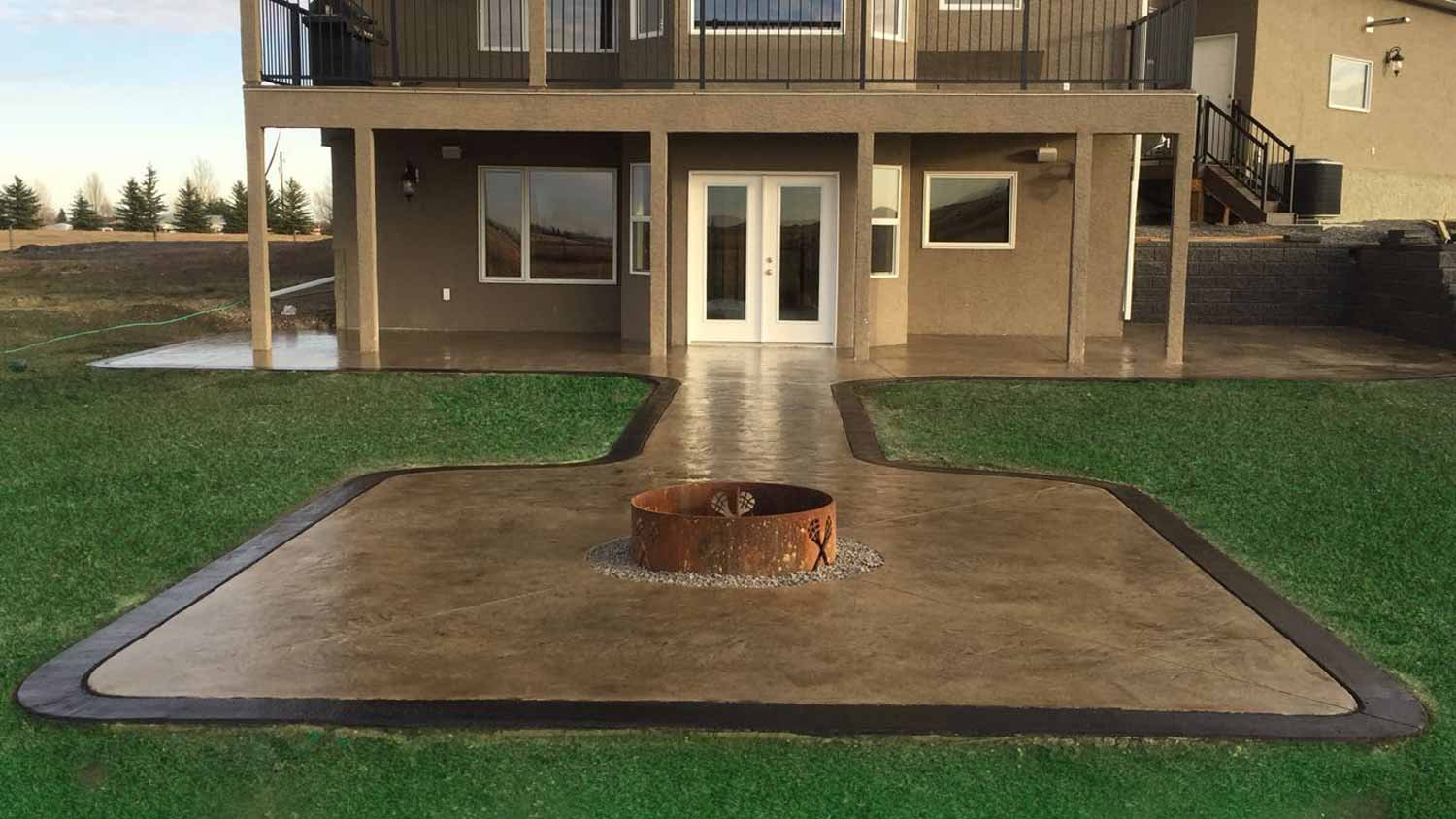 Patios and Slabs Stallion Concrete in Calgary